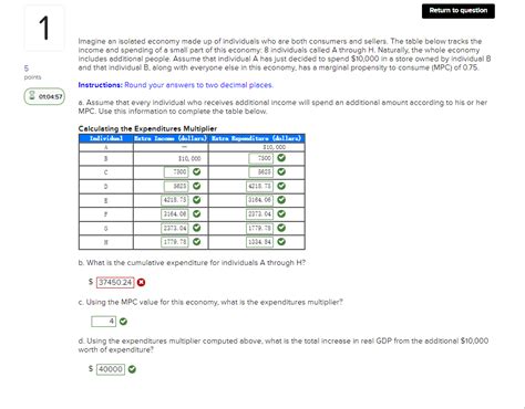 Solved Return To Question Points Imagine An Isolated Chegg