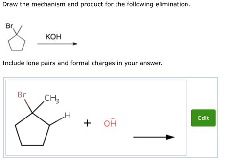 Solved Draw The Mechanism And Product For The Following Chegg