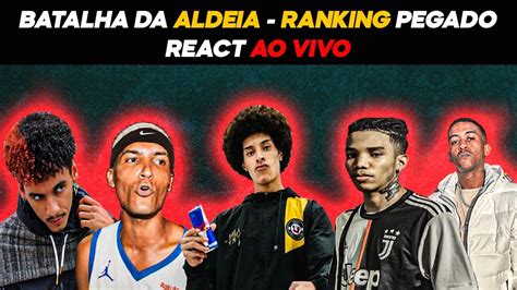 Batalha Da Aldeia Ranking Disputado React Ao Vivo Youtube