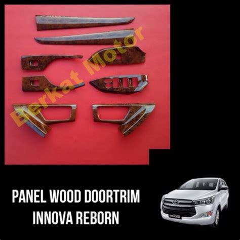 Jual Panel Wood Power Window All New Innova Reborn Wood Panel Kayu