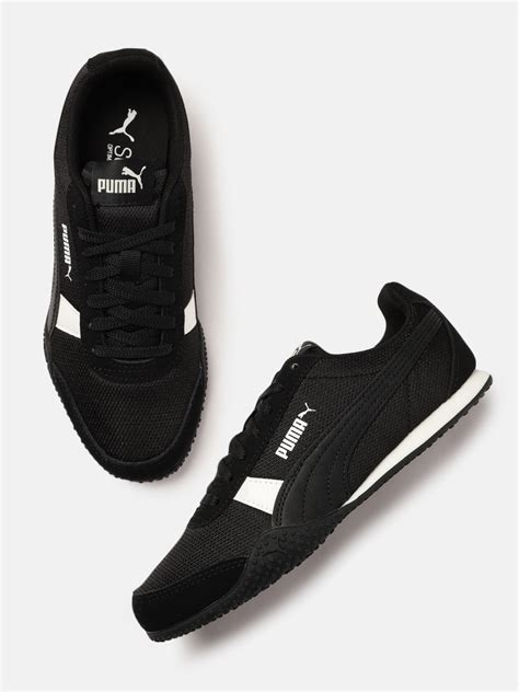 Buy Puma Women Black Solid Sneakers Casual Shoes For Women 16824738 Myntra