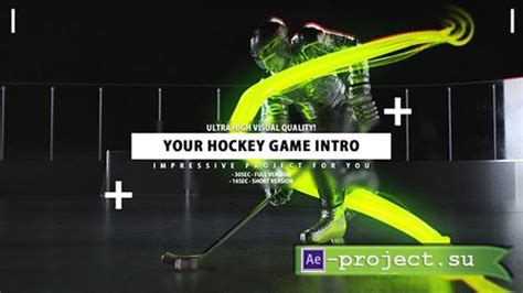 Videohive Your Hockey Intro Project For After Effects