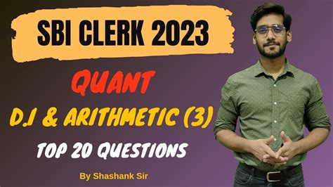 Sbi Clerk Sbi Clerk Maths Classes Di And Arithmetic Part