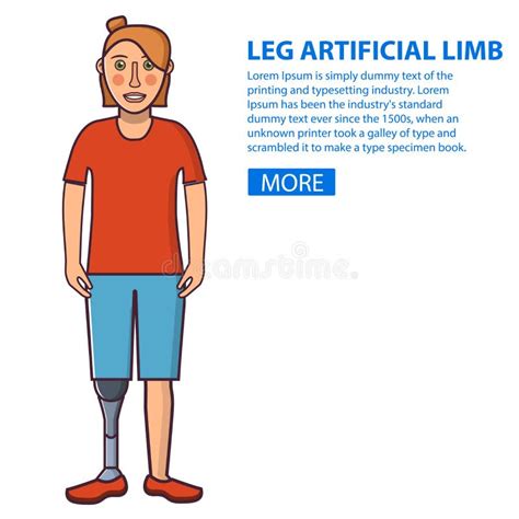 Prosthetic Leg Icon Cartoon Style Stock Illustrations 94 Prosthetic Leg Icon Cartoon Style