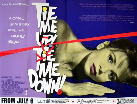 Tie Me Up Tie Me Down Rare Film Posters