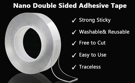 Amazon Nano Double Sided Tape Heavy Duty Multipurpose Transparent