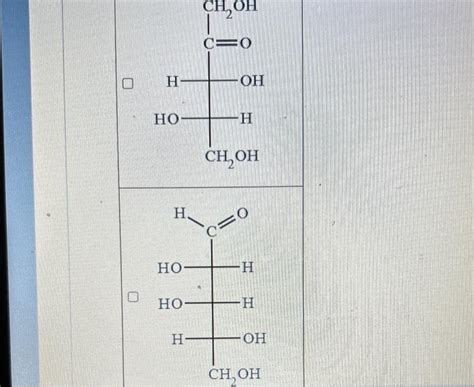 Solved Consider These Three Monosaccharides Which Two Chegg