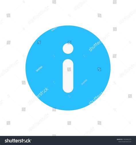 Info Icon Vector Stock Vector Royalty Free 1053462275 Shutterstock