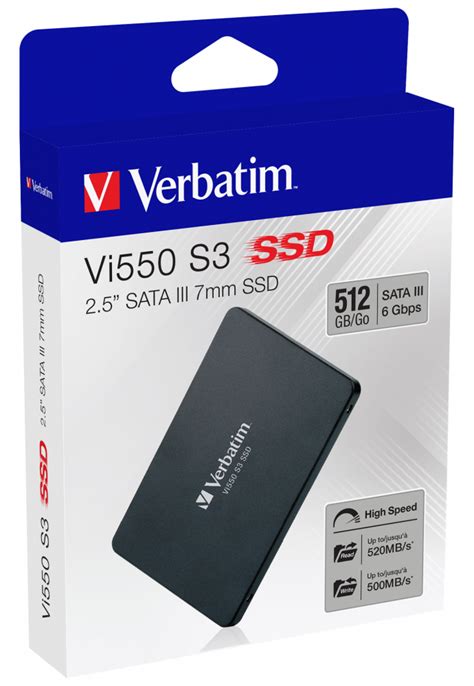 Verbatim 512GB SSD External Hardrive 49352 - Expert Portlaoise