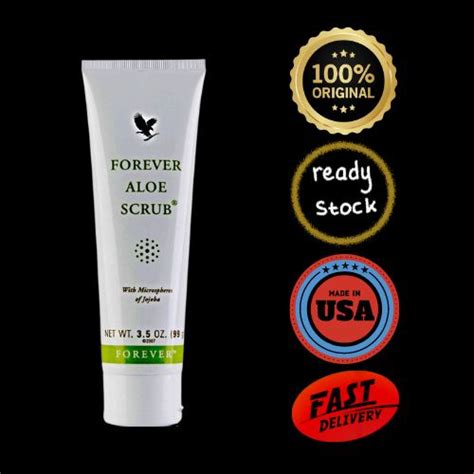 Forever Living Aloe Scrub 99g Shopee Singapore