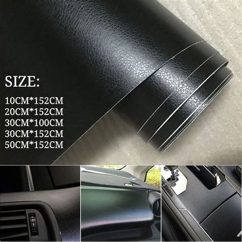 Wish Shopping Made Fun Leather Texture Car Interior Vinyl Wrap