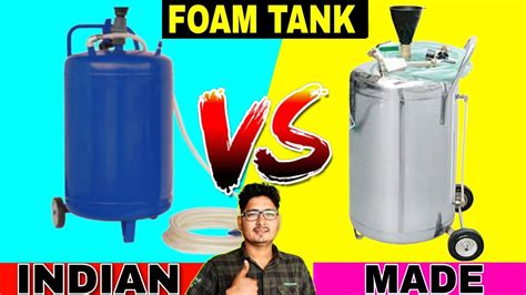 New Foam Tank Indian Made L Ab Car Wash Karna Hua Assan YouTube