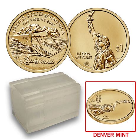 2023 Louisiana AMERICAN INNOVATION DOLLAR ROLL D MINT/25