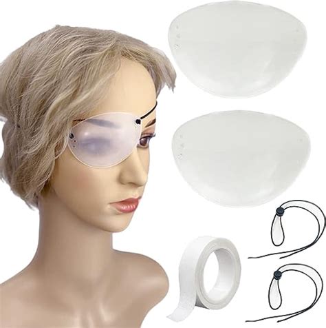 Eye Shield 2 Pcs Plastic Eye Shield Eye Patch For Eye Surgery Covering