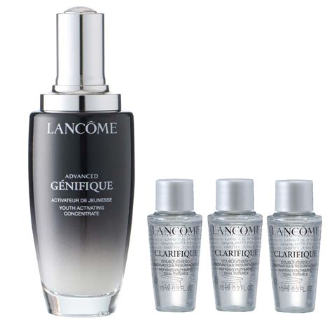 【lancome蘭蔻】小黑瓶極光水超未來肌因賦活露100ml超極光活粹晶露10mlx3入 平行輸入 誠品線上