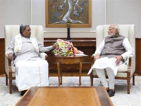 CM Siddaramaiah Submits Letter To PM Over Key Demands Priorities Of