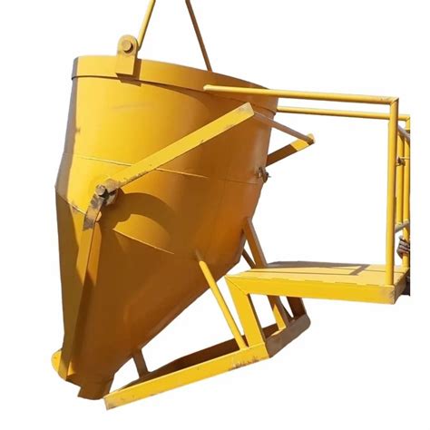 Tower Crane Concrete Lifting Bucket For Column Concreting Capacity 0