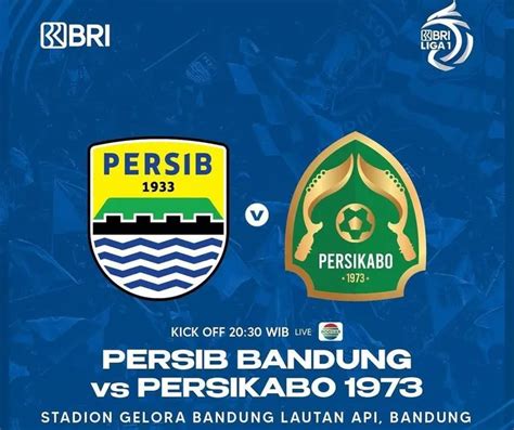 NONTON DI SINI Link Live Streaming Persib Bandung Vs Persikabo 1973