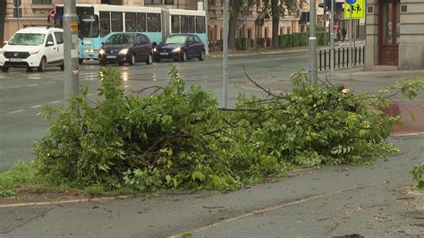 Zahlađenje je stiglo u pratnji nevremena