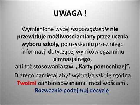 ZASADY REKRUTACJI DO SZKO Ł Y PONADGIMNAZJLNEJ Zasady rekrutacji do