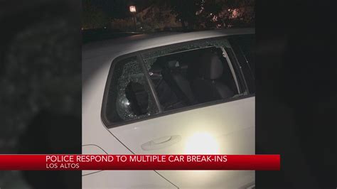 Police Respond To Multiple Car Break Ins In Los Altos Youtube