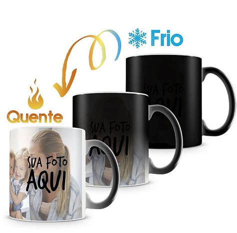 Caneca Mágica Personalizada do Seu Jeito Caneca Personalizada para