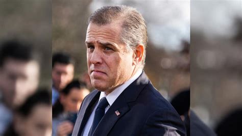 Us President Joe Bidens Son Hunter Biden Convicted For Lying About