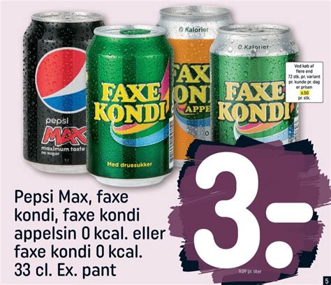 Pepsi Max Cola Tilbud Hos Rema 1000