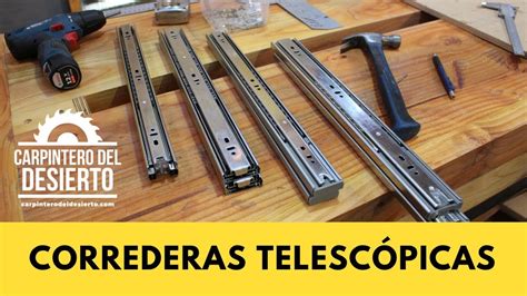 Tipos E Instalación De Correderas Telescopicas Youtube