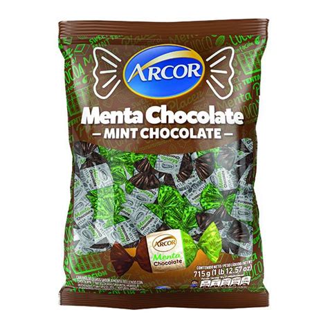 Arcor Caramelos Menta Chocolate 715g