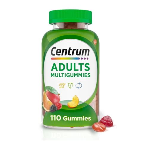 Centrum Multigummies Men And Women Multivitamin Supplement Gummies 110 Count