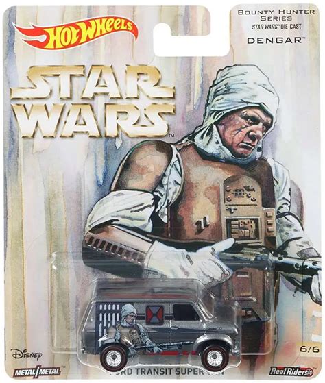 Hot Wheels Star Wars Bounty Hunter Series Ford Transit Super Van