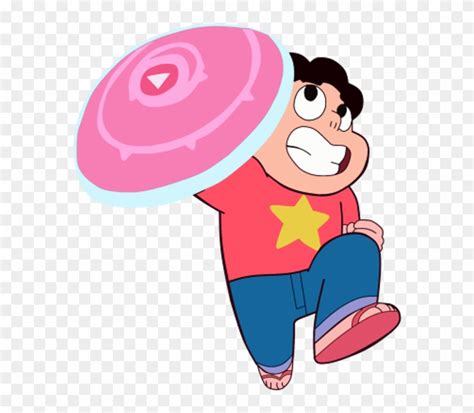 Steven Universe Holding His Shield - Steven Universe Steven, HD Png ...