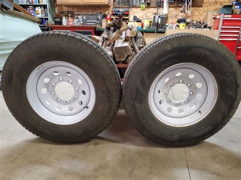 235 80r16 8 Lug Trailer Wheels With Tires Nex Tech Classifieds