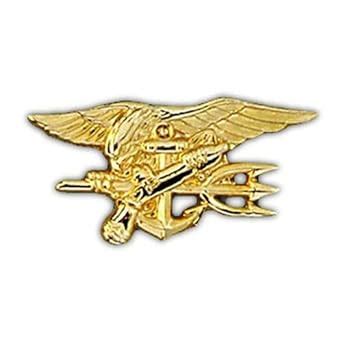 Amazon.com: 1655 US Navy Seals Insignia Pin: Clothing