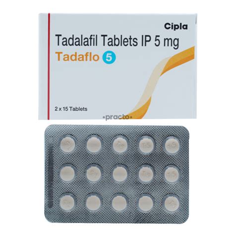 Tadaflo 5 MG Tablet Uses Dosage Side Effects Price Composition