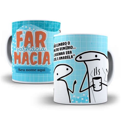 Caneca Personalizada Flork Profissoes Engracadas Farmacia Elo7