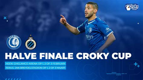 Gent Loot Club Brugge In Halve Finales Croky Cup Kaa Gent Website