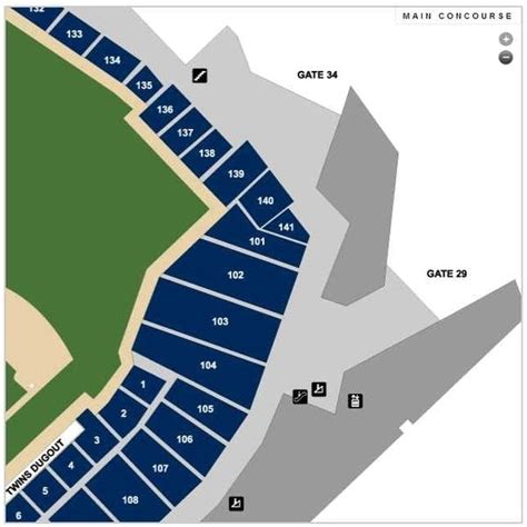 New Outfield Seating Debuts At Target Field For Its Earliest Ever Twins