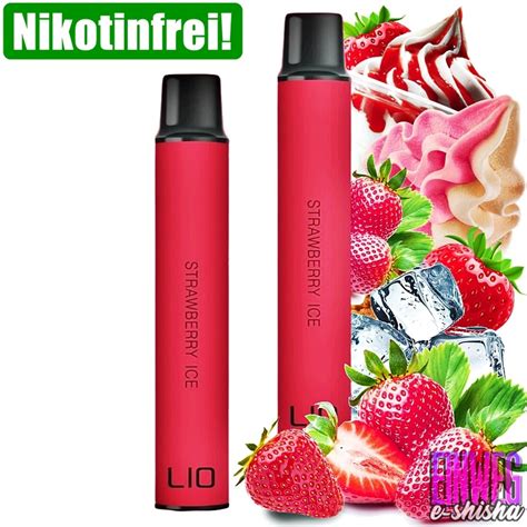 Lio Nano X Strawberry Ice E Shisha Z Ge Nikotinfrei