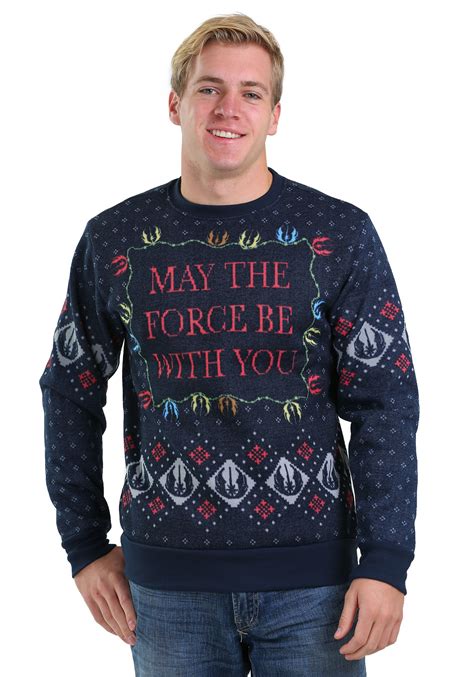 Star Wars Xmas Force Ugly Christmas Sweater For Men