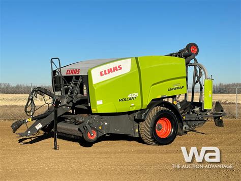 2017 Claas 455 Uniwrap Round Baler