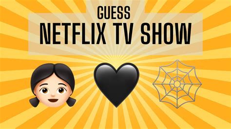 Guess Netflix Show By Emoji Quiz 30 Tv Shows 🤩 Youtube