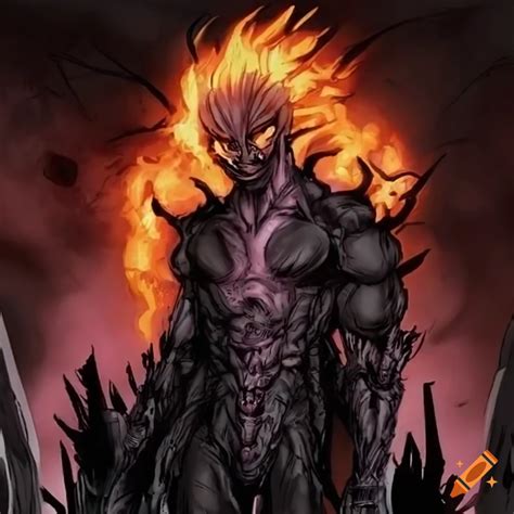 Artwork Of Ghost Rider Boros And Zetman On Craiyon