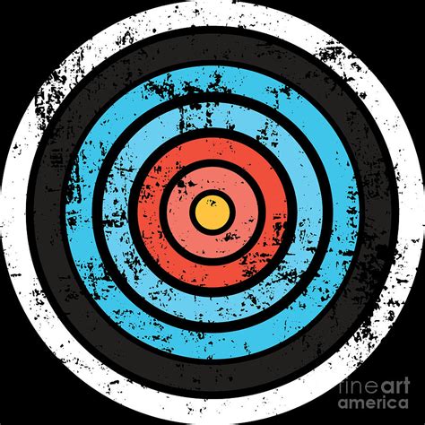 Archery Target Archer Bow Arrow Hunting Sport Gift Digital Art by ...