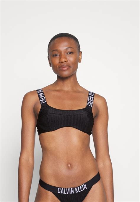 Calvin Klein Swimwear Bralette Haut De Bikini Blacknoir Zalandofr