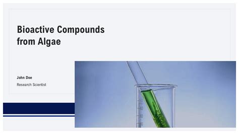 Bioactive Compounds From Algae Ppt Summary Acp Ppt Powerpoint