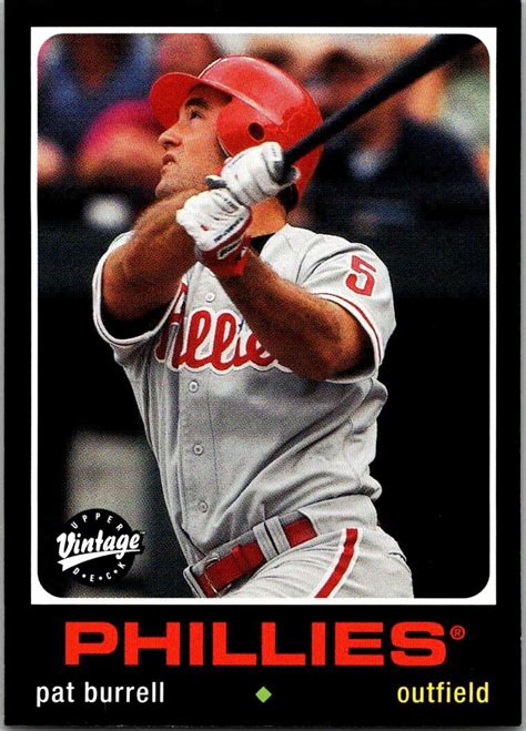 Upper Deck Vintage Pat Burrell For Sale Online Ebay