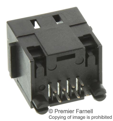 Rjhse 3080 Amphenol Communications Solutions Connecteur Modulaire Cat5 Rj45 Femelle Farnell Fr