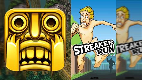 Temple Run Vs Streaker Run Endless Run Gameplay YouTube